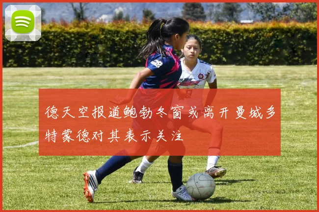 德天空报道鲍勃冬窗或离开曼城多特蒙德对其表示关注
